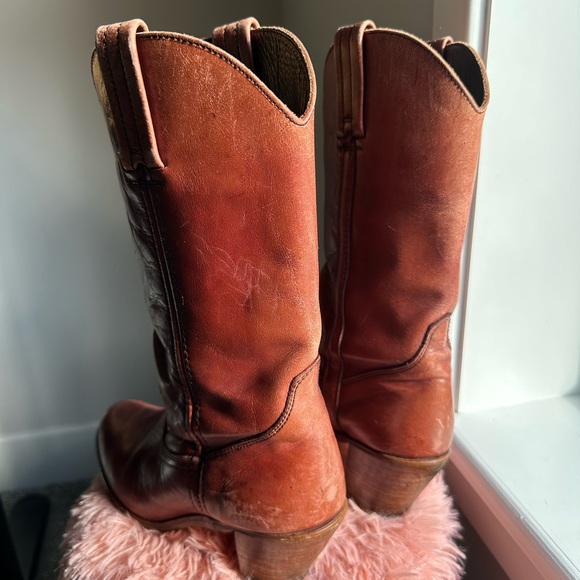 Dexter Vintage Cowboy High Heel Boots - Picture 8 of 8